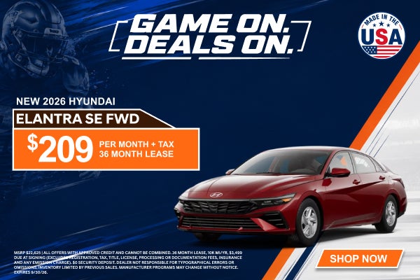 NEW 2026 HYUNDAI ELANTRA SE FWD