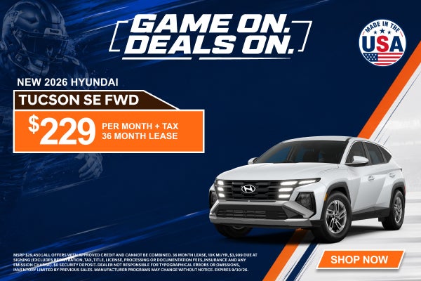 NEW 2026 HYUNDAI TUCSON SEL FWD